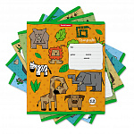 ТЕТРАДЬ 12 Л, ЛИН. ERICHKRAUSE ANIMAL WORLD, MIX-PACK /10/280/ РФ