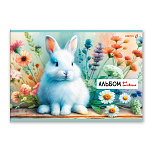 АЛЬБОМ Д/РИС. 32 Л, А4, СВЕТОЧ. ЛЕСНЫЕ ИСТОРИИ, НА СКОБЕ /5/35/