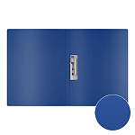 ПАПКА С БОК. ЗАЖИМОМ, ЕRICHКRAUSE MATT CLASSIC, А4, 0,4 ММ, СИНИЙ /4/60/ РФ