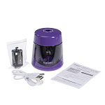 ТОЧИЛКА ЭЛЕКТРИЧЕСКАЯ ХАТБЕР МУЛЬТИ, ЗАП. ЛЕЗВИЕ, ПРОЗР. ПВХ-БОКС /12/