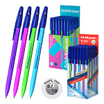 РУЧКА ШАР. ERICHKRAUSE R-301 NEON STICK, 0,7 ММ, СИНИЙ /50/400/3200/