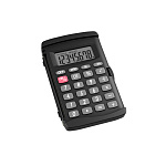 КАЛЬКУЛЯТОР 08 РАЗР. ERICHKRAUSE PC-131, КАРМАННЫЙ, ЧЕРНЫЙ /50/200/