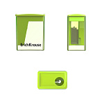 ТОЧИЛКА ПЛАСТ. ERICHKRAUSE CITY MINI, NEON, КОНТЕЙНЕР, АССОРТИ, ДИСПЛЕЙ /28/784/ РФ