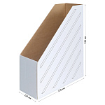 НАКОПИТЕЛЬ АРХИВНЫЙ 320*250, 100 ММ, OFFICE SPACE, ДО 900 Л, БЕЛЫЙ /