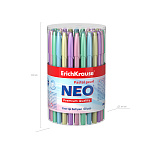 РУЧКА ШАР. ERICHKRAUSE NEO® PASTEL PEARL, СИНИЙ /60/360/1440/2880/