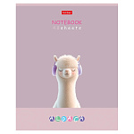 ТЕТРАДЬ 48 Л, А5, КЛ, ХАТБЕР. ALPACA, ЛАМ. SOFT-TOUCH, НА СКОБЕ /5/60/ РФ