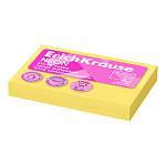 БЛОК Д/ЗАПИСИ 75*50 ММ, 100Л. ERICHKRAUSE NEON, БУМАГА, ЖЕЛТЫЙ /12/432/