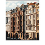 ТЕТРАДЬ 96 Л, А5, КЛ, PROFIT. ГОРОДСКАЯ АРХИТЕКТУРА-2, МЕЛ. ОБЛ. СКРЕПКА /6/48/