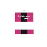 Набор из 2 ластиков ErichKrause JOY® Rainbow (в блистере)