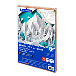 КАРТОН БЕЛЫЙ, А4, BRAUBERG, НЕМЕЛ. 200 Л, В КОРОБЕ /4/