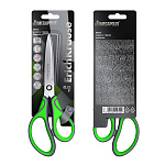 НОЖНИЦЫ 20 СМ. ERICHKRAUSE MEGAPOLIS ERGO, СЕРО-ЗЕЛЕНЫЙ, БЛИСТЕР /12/144/