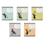 ТЕТРАДЬ 24 Л, КЛ. ERICHKRAUSE FUNNY BUNNY, MIX-PACK /10/160/ 