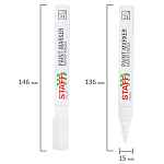 МАРКЕР-КРАСКА STAFF PROFIT, 2-4ММ, ЛАКОВЫЙ, НИТРО-ОСНОВА, БЕЛЫЙ /12/