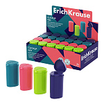 ТОЧИЛКА ПЛАСТ. ERICHKRAUSE CLICKUP, REEF, С КОНТЕЙНЕРОМ, АССОРТИ, ДИСПЛЕЙ /24/288/