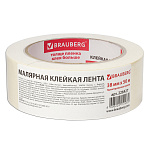 КЛЕЙКАЯ ЛЕНТА 38 ММ*50, BRAUBERG, МАЛЯРНАЯ, КРЕППИРОВАННАЯ /