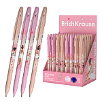 Ручка шариковая ErichKrause R-301 Stick&Grip Pointes 0.7, цвет чернил синий (в коробке-дисплее по 48 шт.)