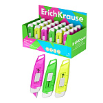 НОЖ КАНЦЕЛЯРСКИЙ ERICHKRAUSE SPARK MINI NEON, КЕРАМ. ЛЕЗВИЕ, АВТОФИКСАТОР, АССОРТИ /24/192/