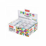 ТОЧИЛКА ХАТБЕР PRIME-S, ПЛАСТ. С КОНТЕЙНЕРОМ, АССОРТИ, КАРТ. ДИСПЛЕЙ-ВИТРИНА /12/