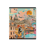 ТЕТРАДЬ 48 Л, А5, КЛ. ERICHKRAUSE ROMAN HOLIDAY. МАТ. ЛАМ. MIX-PACK /5/100/