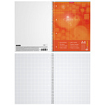 ТЕТРАДЬ 120 Л, А4, КЛ. ERICHKRAUSE ПЕРФ. МИКРОПЕРФ. НА СПИРАЛИ /12/ РФ