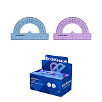 ТРАНСПОРТИР 10 СМ, 180 ГРАДУСОВ, ERICHKRAUSE STANDARD, АССОРТИ, ДИСПЛЕЙ /20/400/ РФ