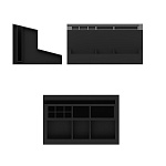 ПОДСТАВКА Д/РУЧЕК И КАРАНДАШЕЙ ERICHKRAUSE LEADER, ЧЕРНЫЙ /3/ РФ