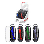 циркуль erichkrause classic, пласт. 122 мм, с карандашом, ассорти, пенал, дисплей /12/144/