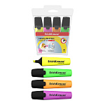 МАРКЕР ТЕКСТ. ERICHKRAUSE VISIOLINE V-12, НАБОР 04ШТ, АССОРТИ, Е/П /12/144/