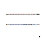 КАРАНДАШ Ч/Г ERICHKRAUSE TARTAN, HB, ТРЕХГРАН. С ЛАСТИКОМ, ЗАТОЧЕН. АССОРТИ, ТУБУС /42/252/2016/