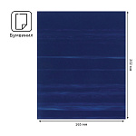 ТЕТРАДЬ 96 Л, А5, КЛ. BG, БУМВИНИЛ, СИНИЙ /30/РФ