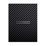БЛОКНОТ-БИЗНЕС 80 Л, А5, КЛ, ХАТБЕР. CARBON STYLE, ТВ. ОБЛ, БЛОК 5 ЦВ. /20/