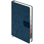 ЕЖЕДНЕВНИК 2026 ГОД, А5, 176 Л, ESCALADA. ТИВОЛИ ГЛОСС СИНИЙ, К/З, ТВ. ПЕРЕП. /15/30/