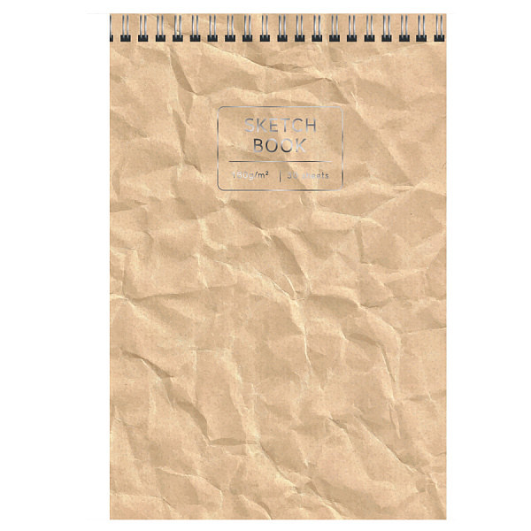БЛОКНОТ-СКЕТЧБУК 30 Л, А5+, ЭКСМО. LINE ART. ДИЗАЙН 2, ТВ. ОБЛ. ГЛЯНЦ. ЛАМ. ТИСН. ФОЛЬГОЙ. ПЕРФ. /24