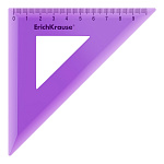 ТРЕУГОЛЬНИК 45 ГРАД. 09 СМ, ПЛАСТ. ERICHKRAUSE STANDARD, АССОРТИ /42/504/