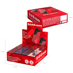 ТОЧИЛКА ПЛАСТ. ERICHKRAUSE CITY, CLASSIC, КОНТЕЙНЕР, АССОРТИ, ДИСПЛЕЙ /16/448/ РФ