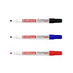 МАРКЕР ДЛЯ ДОСКИ ЕRICHКRAUSE W500, НАБОР 3 ЦВ. С ГУБКОЙ /12/