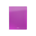 ПАПКА НА 2 КОЛЬЦА, ПЛАСТ. 24 ММ, ERICHKRAUSE GLANCE VIVID, 0,5 ММ, АССОРТИ /4/36/ РФ