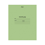 ТЕТРАДЬ 24 Л, КЛ. ХАТБЕР. ЗЕЛЕНАЯ, НА СКОБЕ /180/ РФ