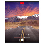 ТЕТРАДЬ 96 Л, А5, КЛ, ХАТБЕР. МУЗЫКА ЗОВЕТ, НА СКОБЕ /5/30/ РФ