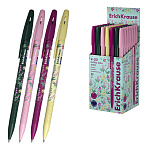 РУЧКА ШАР. ERICHKRAUSE R-301 STICK FLORAL SOUL 0.7, СИНИЙ /50/400/3200/