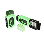 ТОЧИЛКА BV. ЧЁРНОЕ СОВЕРШЕНСТВО, 2 ОТВЕРСТИЯ, КОНТЕЙНЕР, ЛАСТИК, ЩЕТКА, 4 ВИДА /