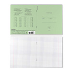 ТЕТРАДЬ 12 Л, КЛ. КРУП. ERICHKRAUSE КЛАССИКА/ЗЕЛЕНЫЙ /10/280/ РФ