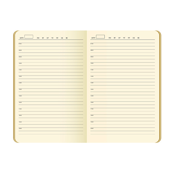 ЕЖЕДНЕВНИК НЕДАТИР, A5, PORTOBELLO TREND, SKY, БУРГУНДИ /40/