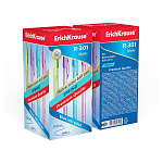 РУЧКА ШАР. АВТ. ERICHKRAUSE R-301 SPRING MATIC, 0,7, СИНИЙ /50/400/3200/