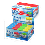 ТОЧИЛКА ПЛАСТ. ERICHKRAUSE S-KEG, С КОНТЕЙНЕРОМ, АССОРТИ /24/72/720/