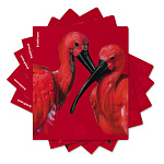 ТЕТРАДЬ 48 Л, А5, КЛ. ERICHKRAUSE SCARLET, ЛАМ. SOFT-TOUCH+ВЫБ. УФ-ЛАК, MIX-PACK /5/100/