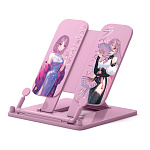 ПОДСТАВКА ДЛЯ КНИГ ERICHKRAUSE MANGA, РОЗОВЫЙ /8/ РФ