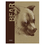 ТЕТРАДЬ 80 Л, А5, КЛ, ХАТБЕР. ДИКИЕ ЖИВОТНЫЕ, КРАФТ, НА СКОБЕ /7/70/