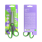 НОЖНИЦЫ 15 СМ. ERICHKRAUSE COMFORT, РЕЗИНОВЫЕ ВСТАВКИ, АССОРТИ, БЛИСТЕР /12/240/