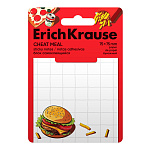 БЛОК Д/ЗАПИСИ 75*75 ММ, 50Л. ERICHKRAUSE КУЛЬТ ЕДЫ, БУМАГА, АССОРТИ /24/384/